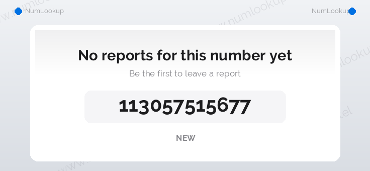Phone number details for +113057515677