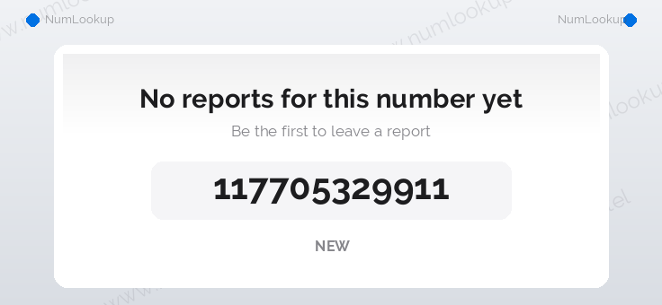 Phone number details for +117705329911