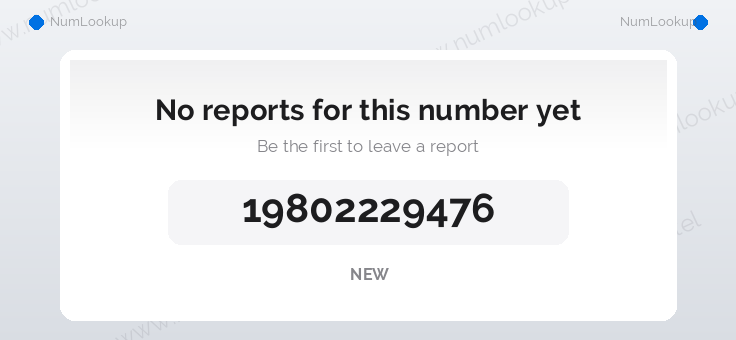 Phone number details for +19802229476